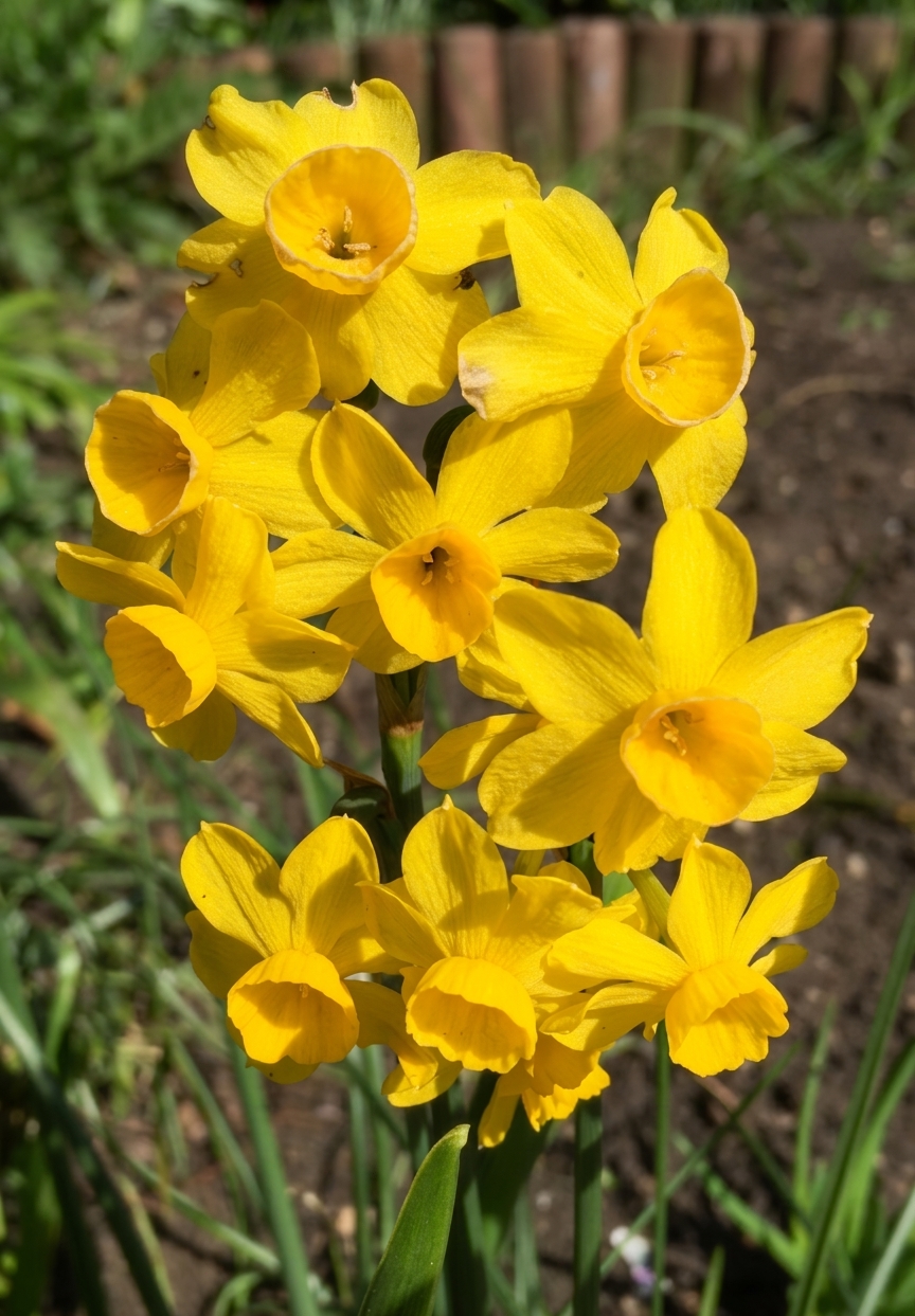 Narcissus jonquilla var henriquesii 